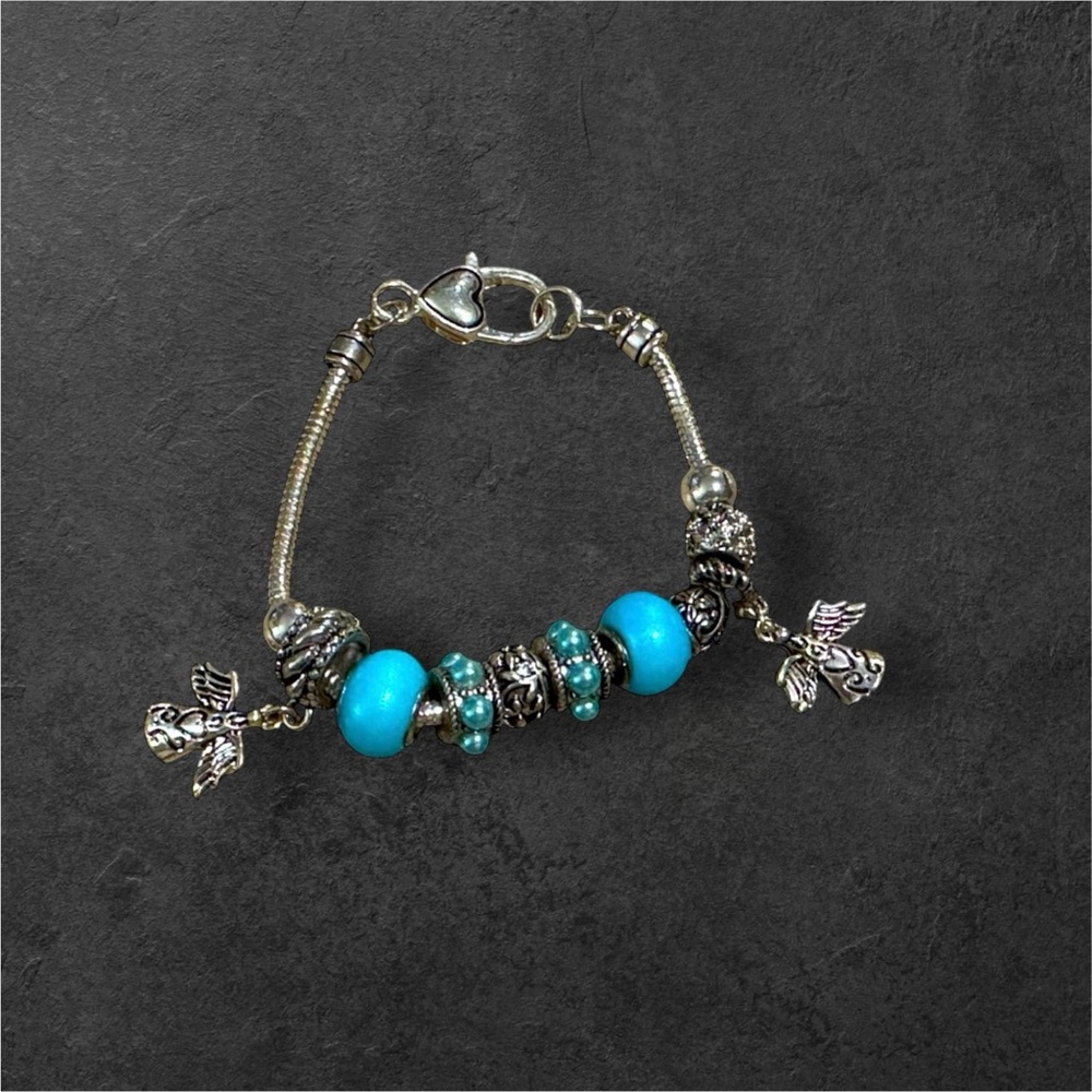 Landau Angel Charm Bracelet